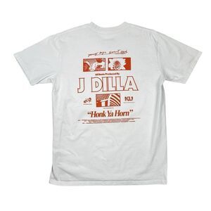 Delicious Vinyl x KU Yancey Boys Sunset Blvd T-Shirt Large J Dilla illa J